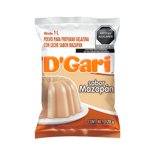 GELATINA DGARI 50/120GR MAZAPAN