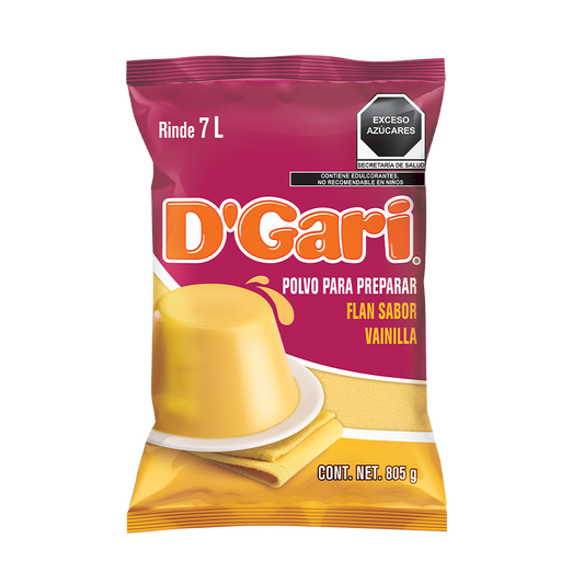 FLAN DGARI VAINILLA 10/805 GR