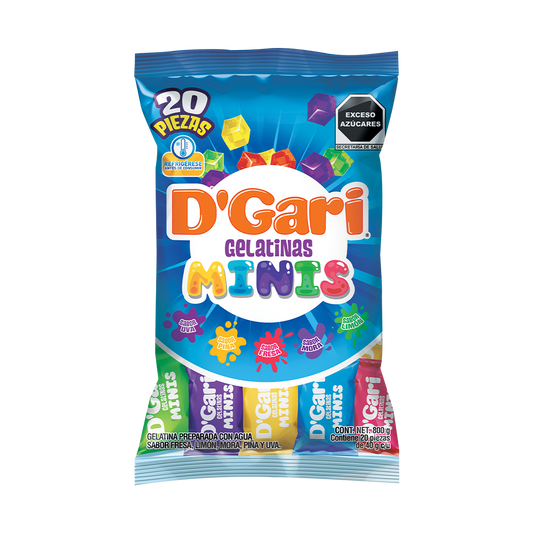 GELATINA DGARI MINIS  8/20/40 GR