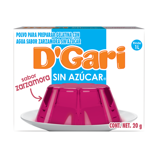 GELATINA DGARI S/AZU ZARZAM 24/20GR
