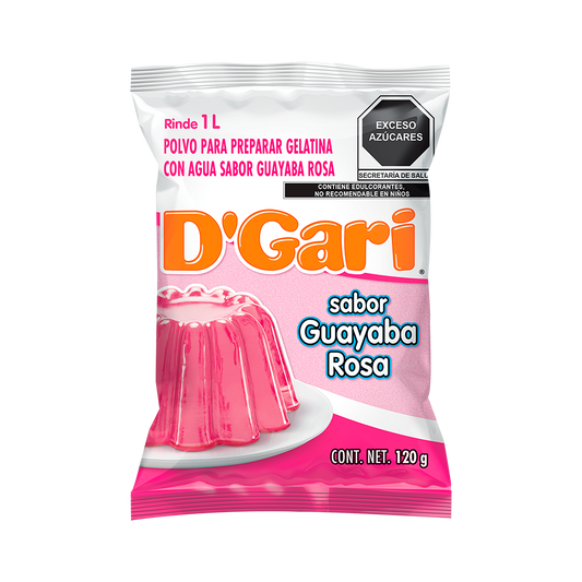 GELATINA DGARI 50/120 GUAYABA