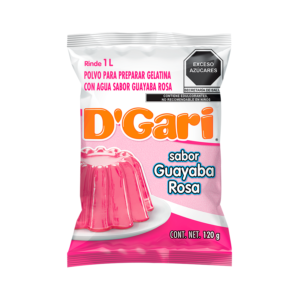 GELATINA DGARI 50/120 GUAYABA
