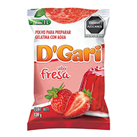 GELATINA DGARI 10/720 FRESA AGUA