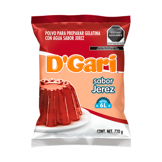 GELATINA DGARI 10/720 JEREZ