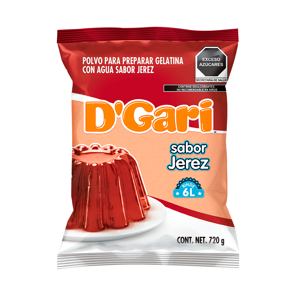 GELATINA DGARI 10/720 JEREZ