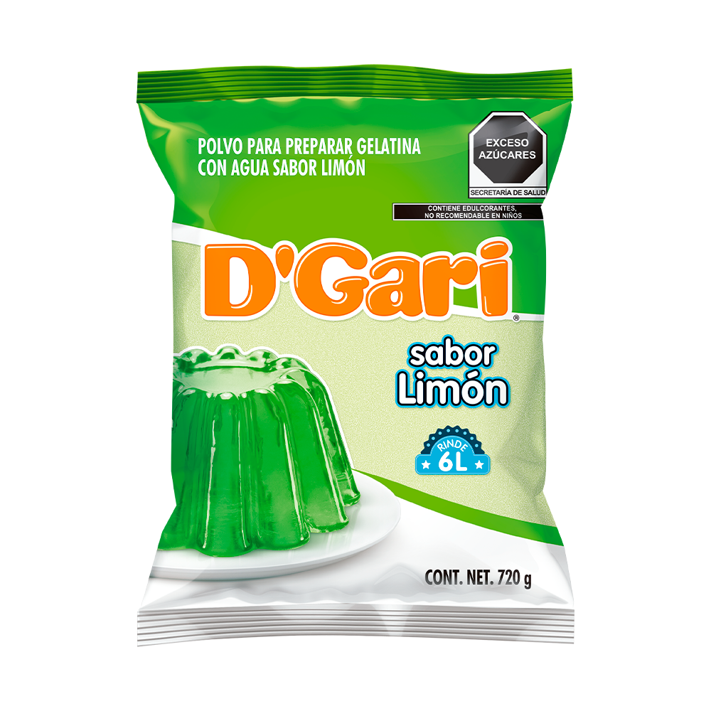 GELATINA DGARI 10/720 LIMON