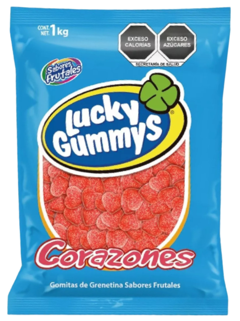 LUCKY GUMMYS CORAZON 8/1/1 KG