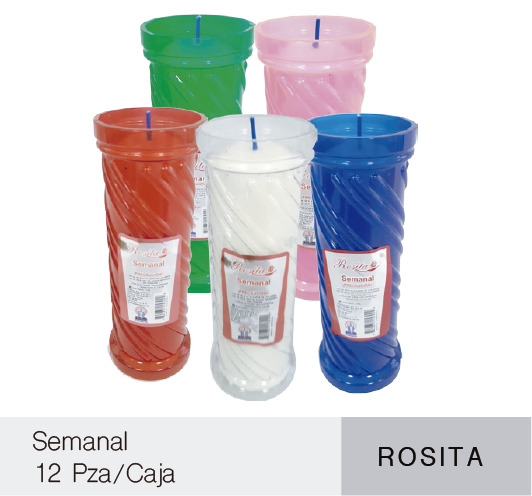 VELAD LE ECO ROSITA SEMANAL 12PZ