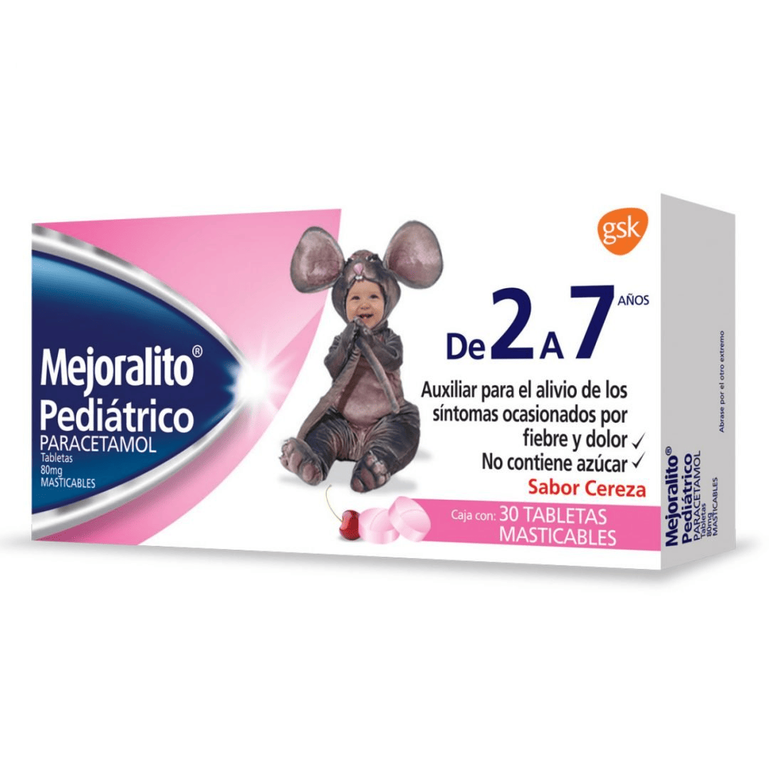 MEJORALITO PEDIATRICO 24/30 TABS.