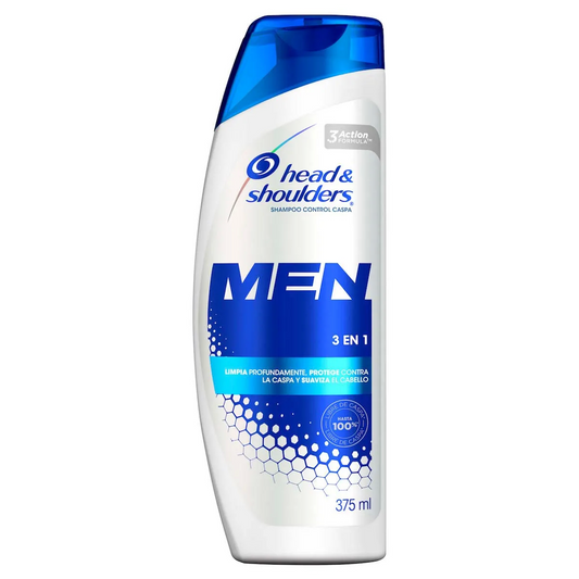 HEAD SHOU 12/375ML 3EN1 MEN