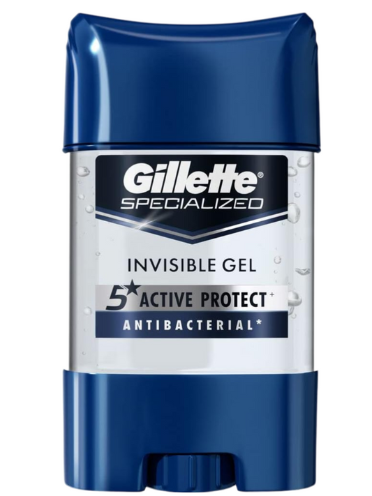 GILLETTE 12/82GR GEL AP ANTIBACT