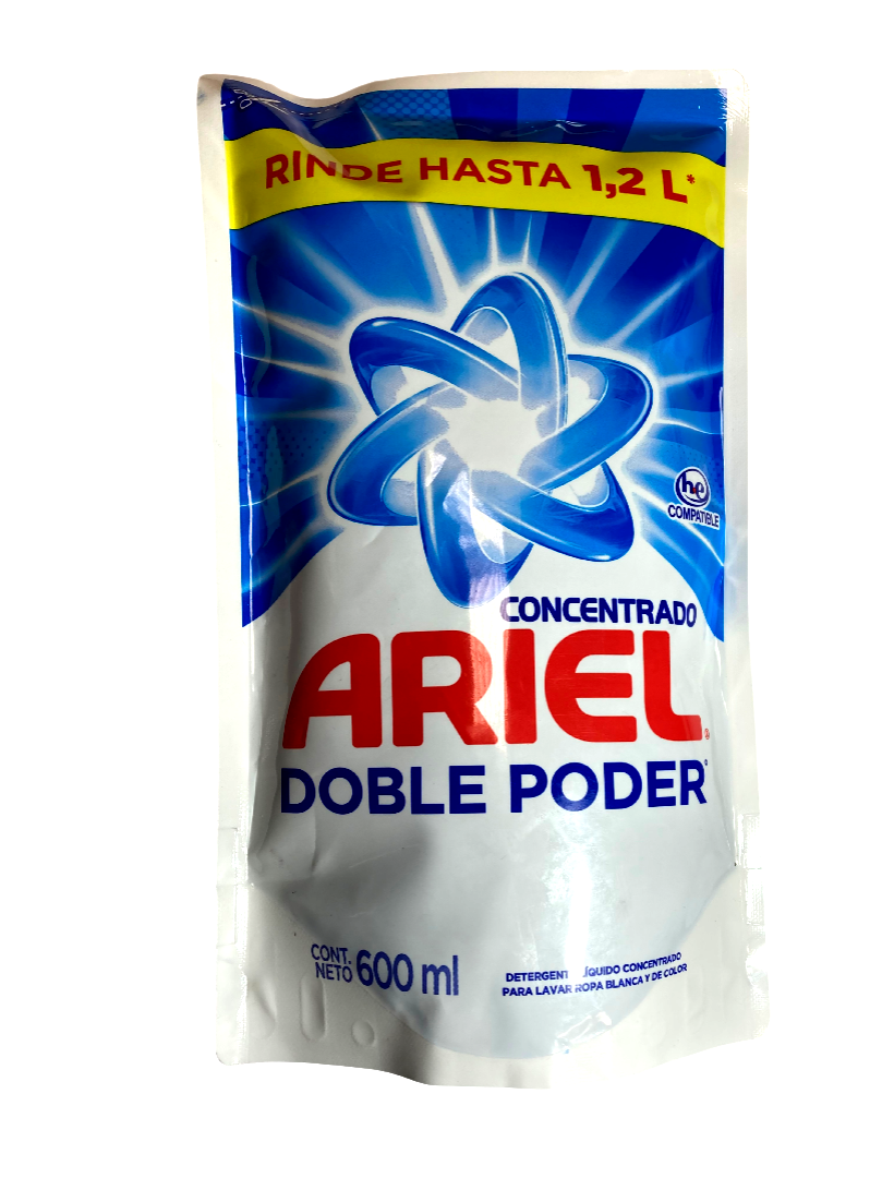 ARIEL DET.LIQ.POUCH 14/600 ML