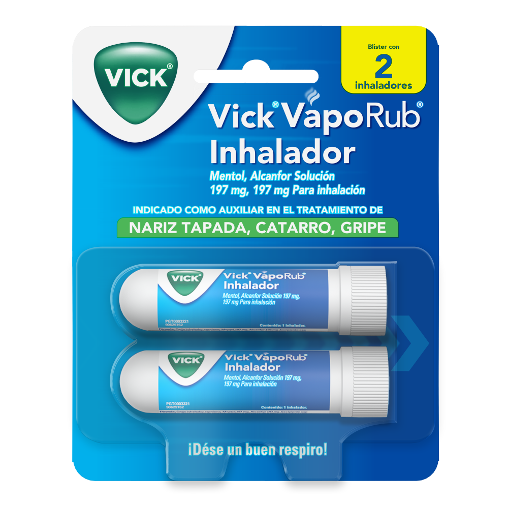 VICK INHALADOR 2PACK 24/2/197 MG