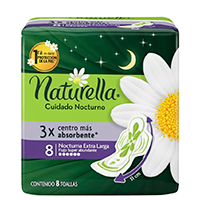 NATURELLA NOCHE ULTR 18/8 PZA