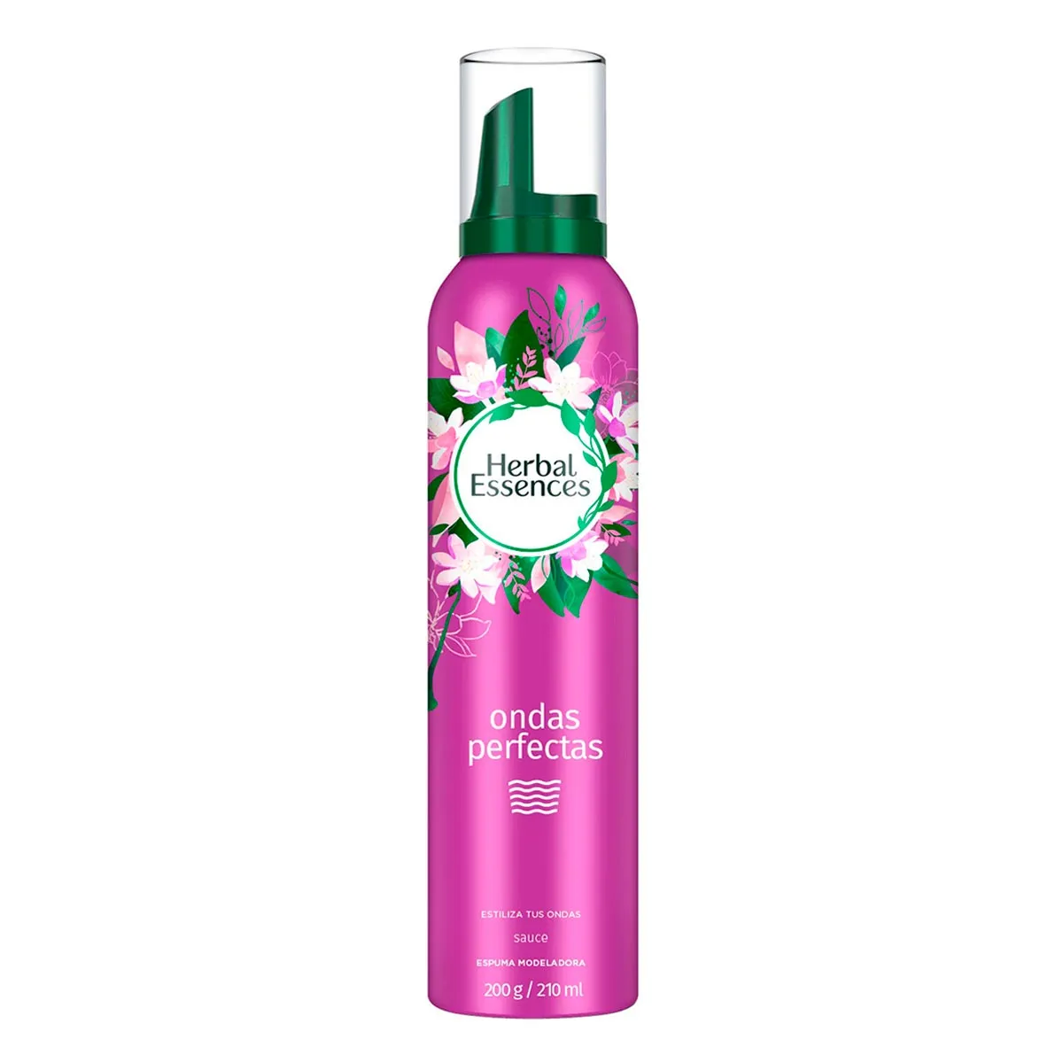 HERBAL ESS 12/200 GR MOUSSE ONDAS