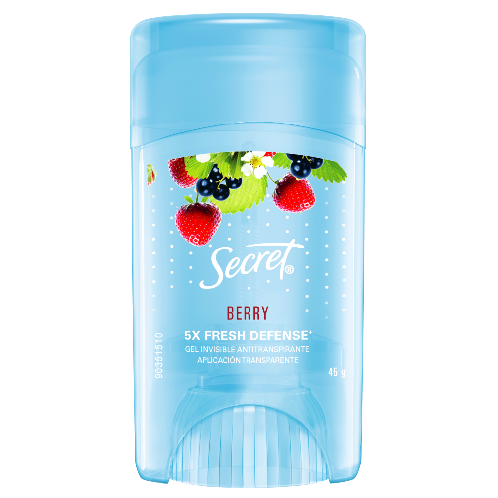 SECRET GEL 12/45GR BERRY