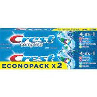 2PACK CREST COMPLETE 4EN1 12/2/90ML