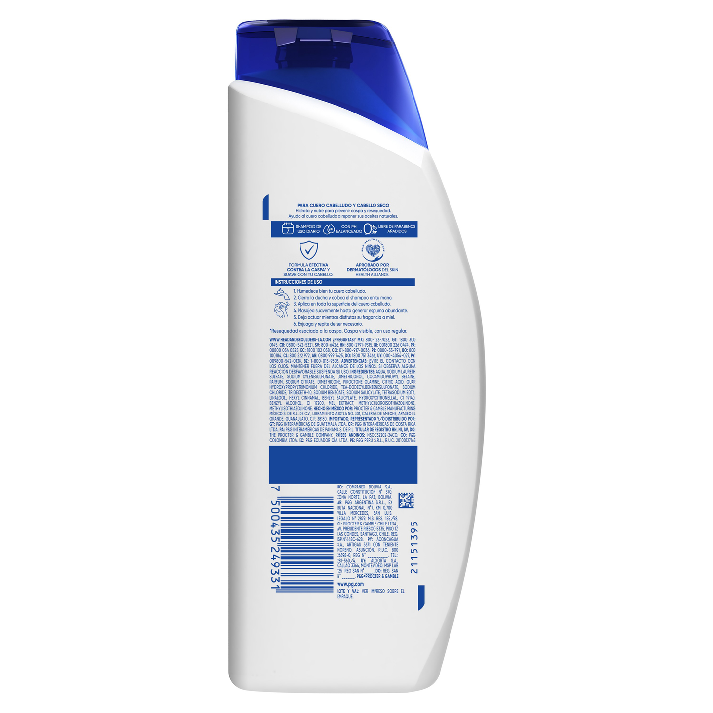 HEAD SHOU 10/650ML ANTIRESEQUEDAD