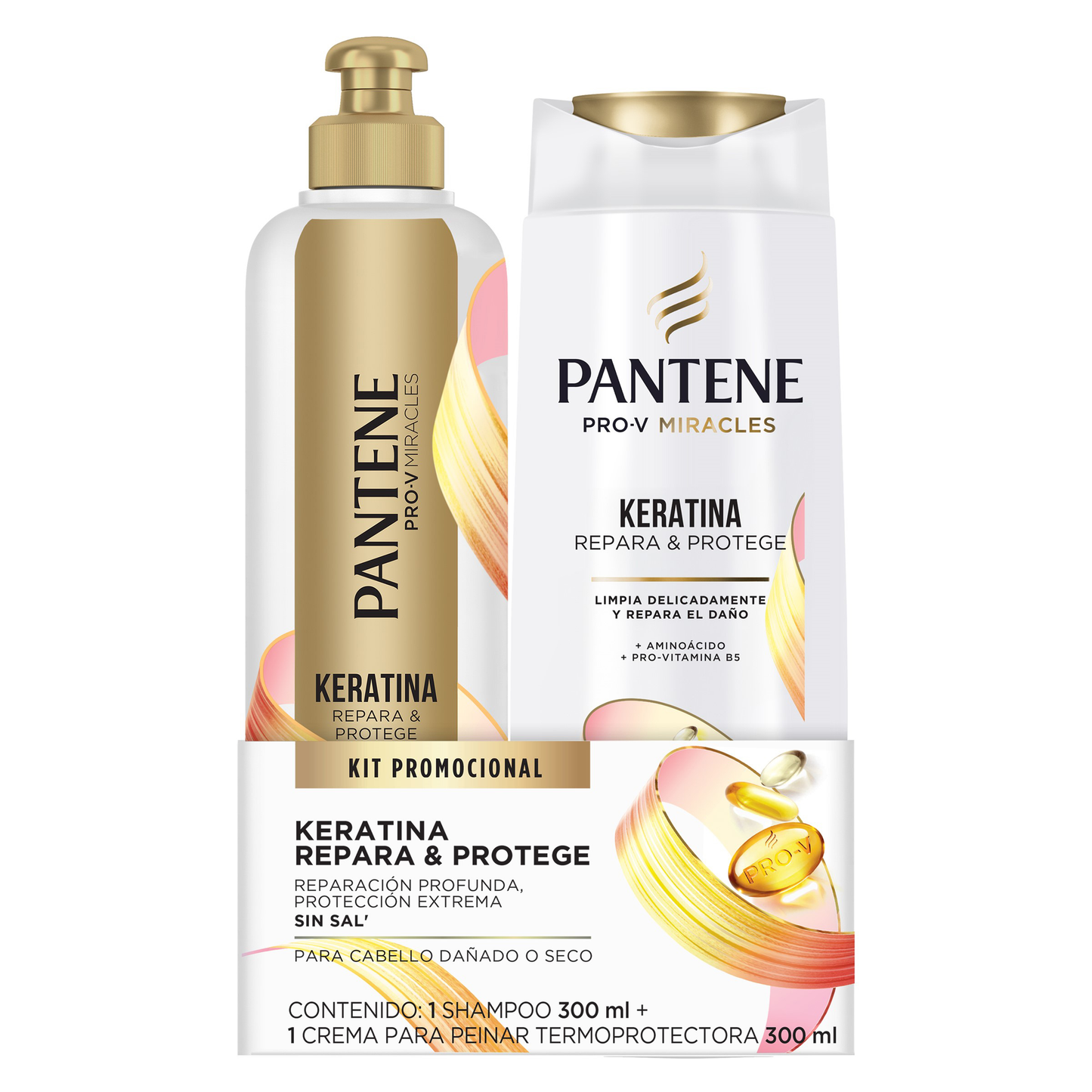 PANTENE SH MAS CPP KERATINA 12/2/300 ML