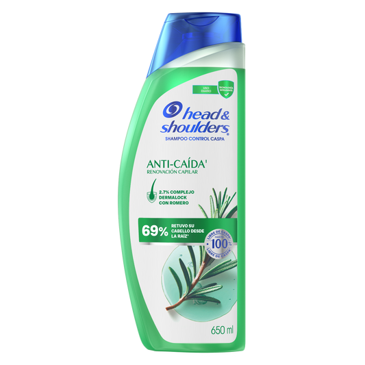HEAD SHOU 10/650ML ANTICAIDA