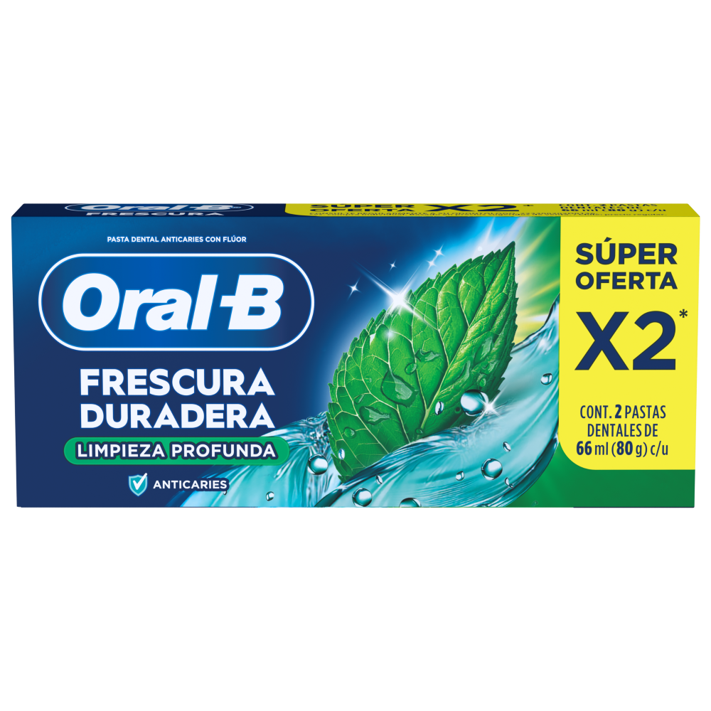 CREMA DENTAL ORAL B 18/2/66ML FRESC. DUR