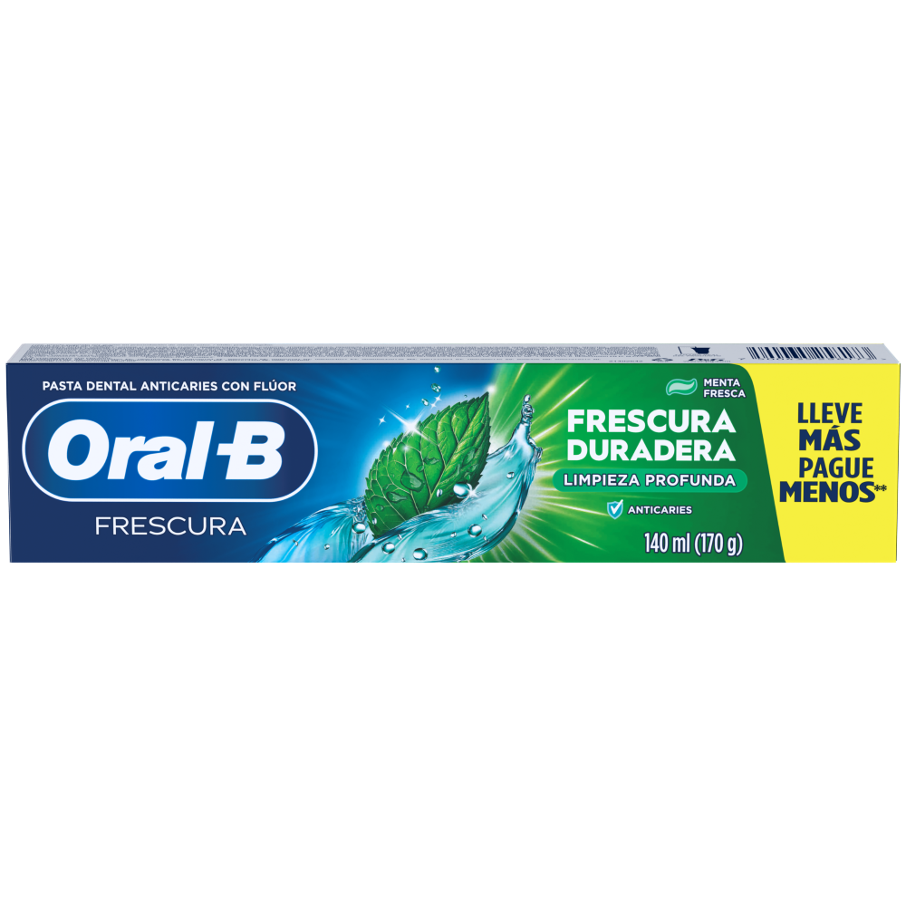 PASTA FRESCURA DURAD ORAL B  24/140 ML