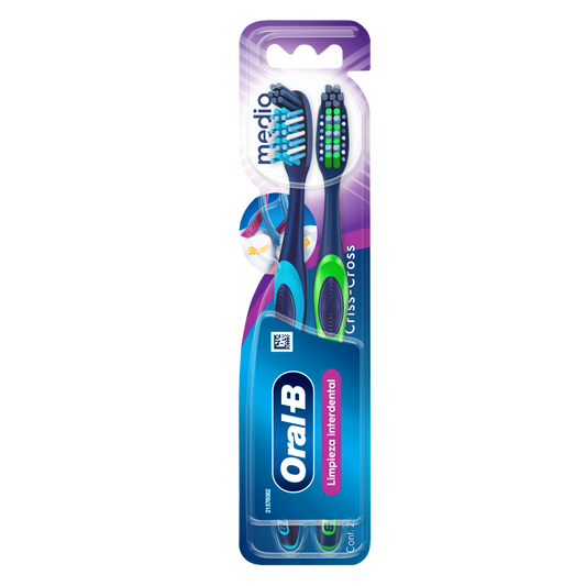 CEP ORAL B 36/2 PZA CRISS CROSS
