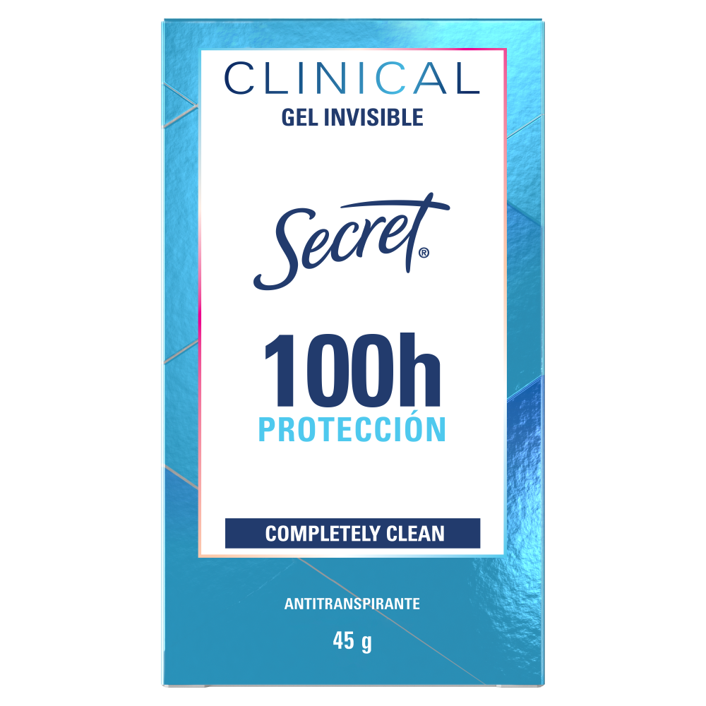 SECRET GEL 12/45GR CLINICAL CLEAN