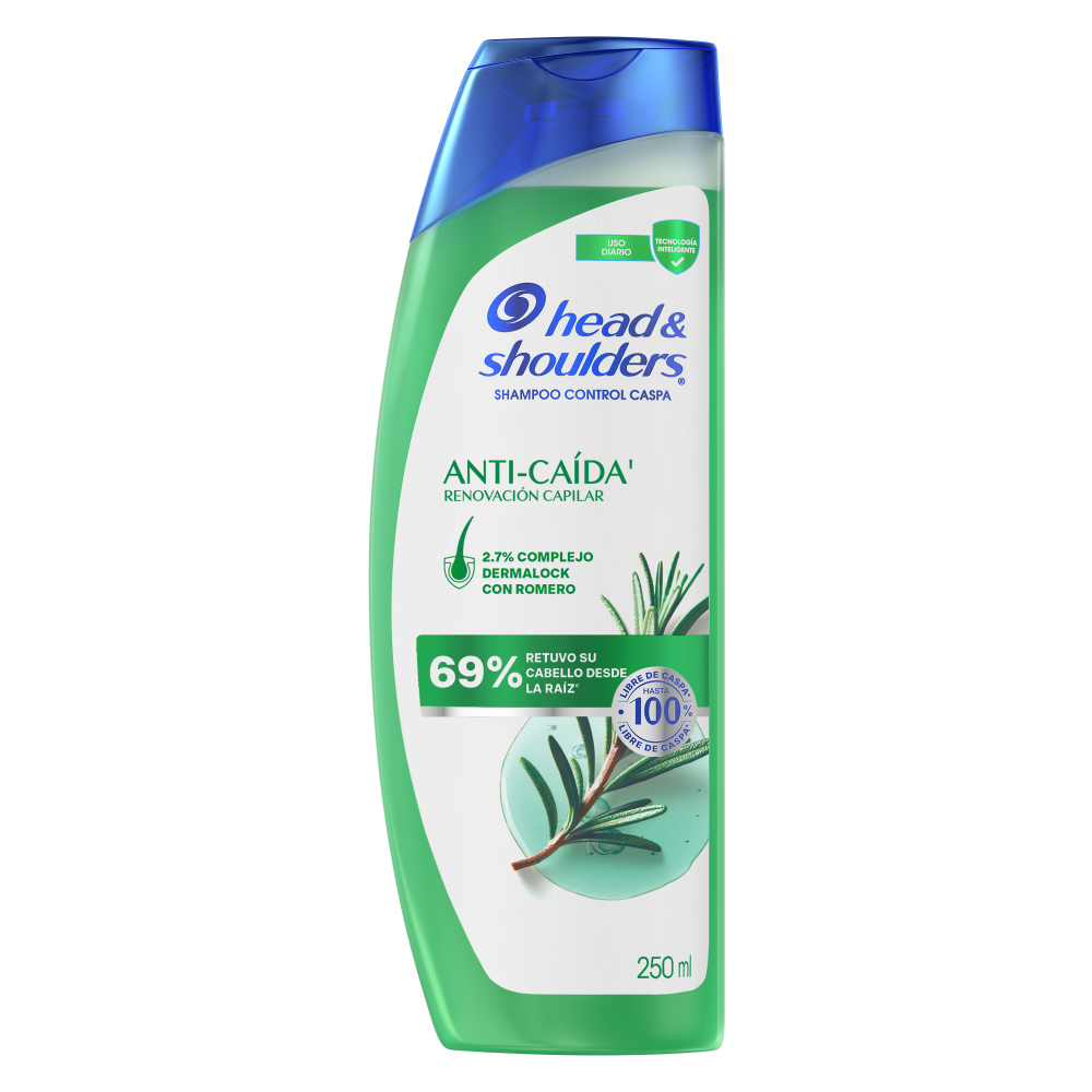 HEAD SHOU 12/250ML ANTICAIDA