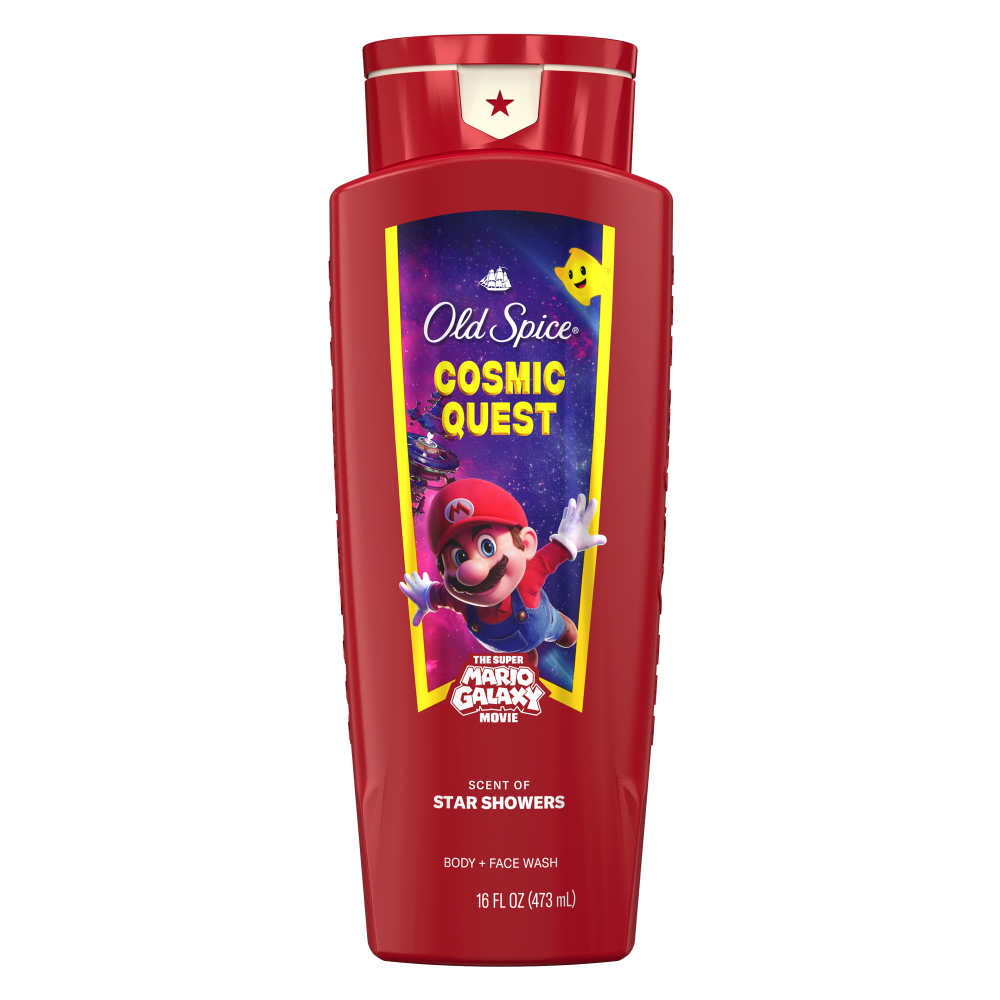 OLD SPICE 4/473ML BODY WASH MARIO GALAXI