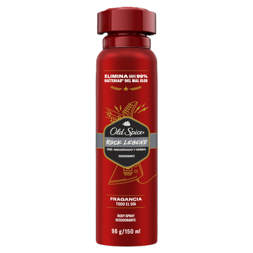 SPRAY ROCK LEGEND OLD SPICE  12/96 GRM