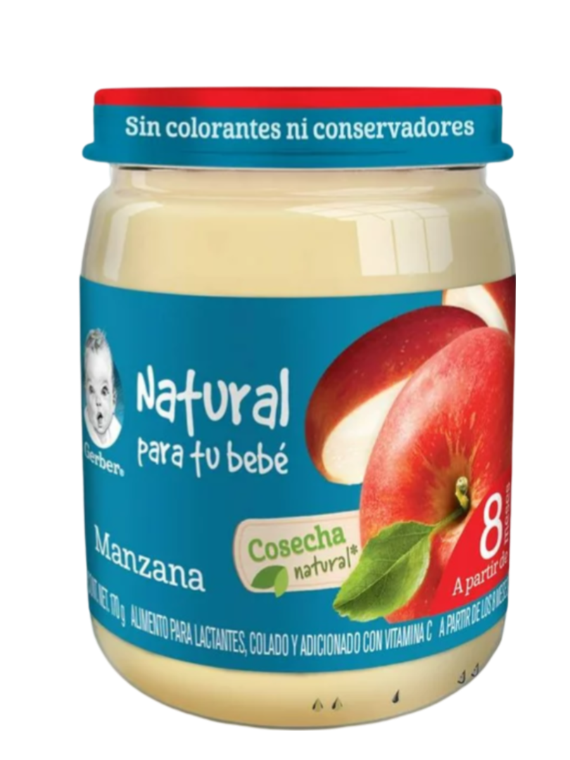 GERBER 3A ET 12/170GR MANZANA