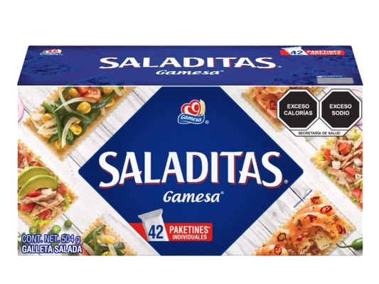 GAMESA SALADITAS 12/504 GRS