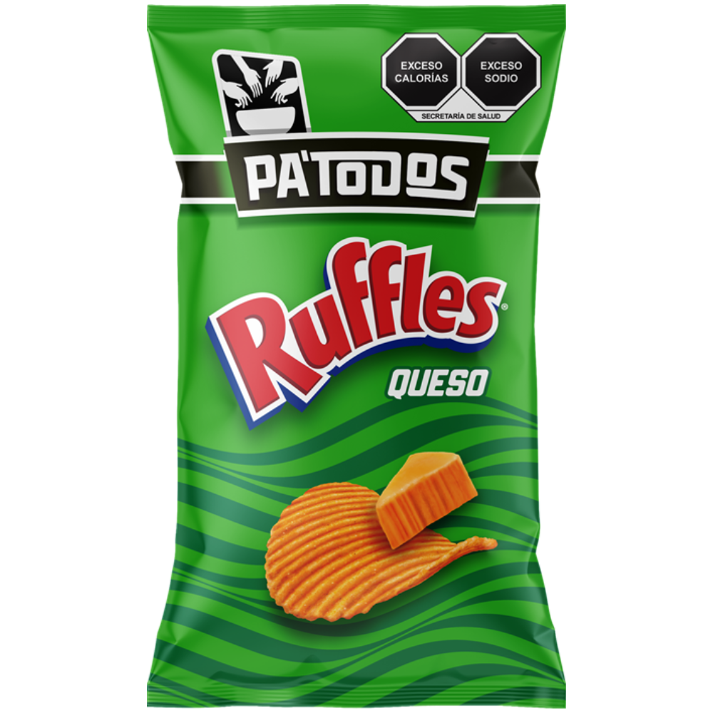 RUFLES QUESO 8/278 GRS