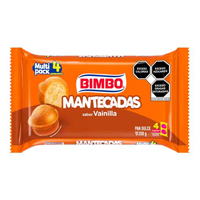 MANTECADAS BIMBO 8P 250GRS