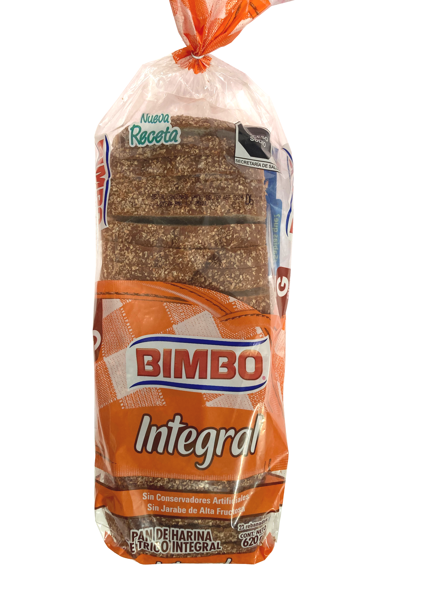 PAN BIMBO INTEGRAL 620 grs