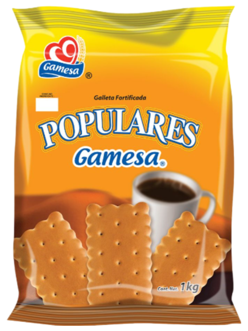 GAMESA POPULARES 6/1 KG.