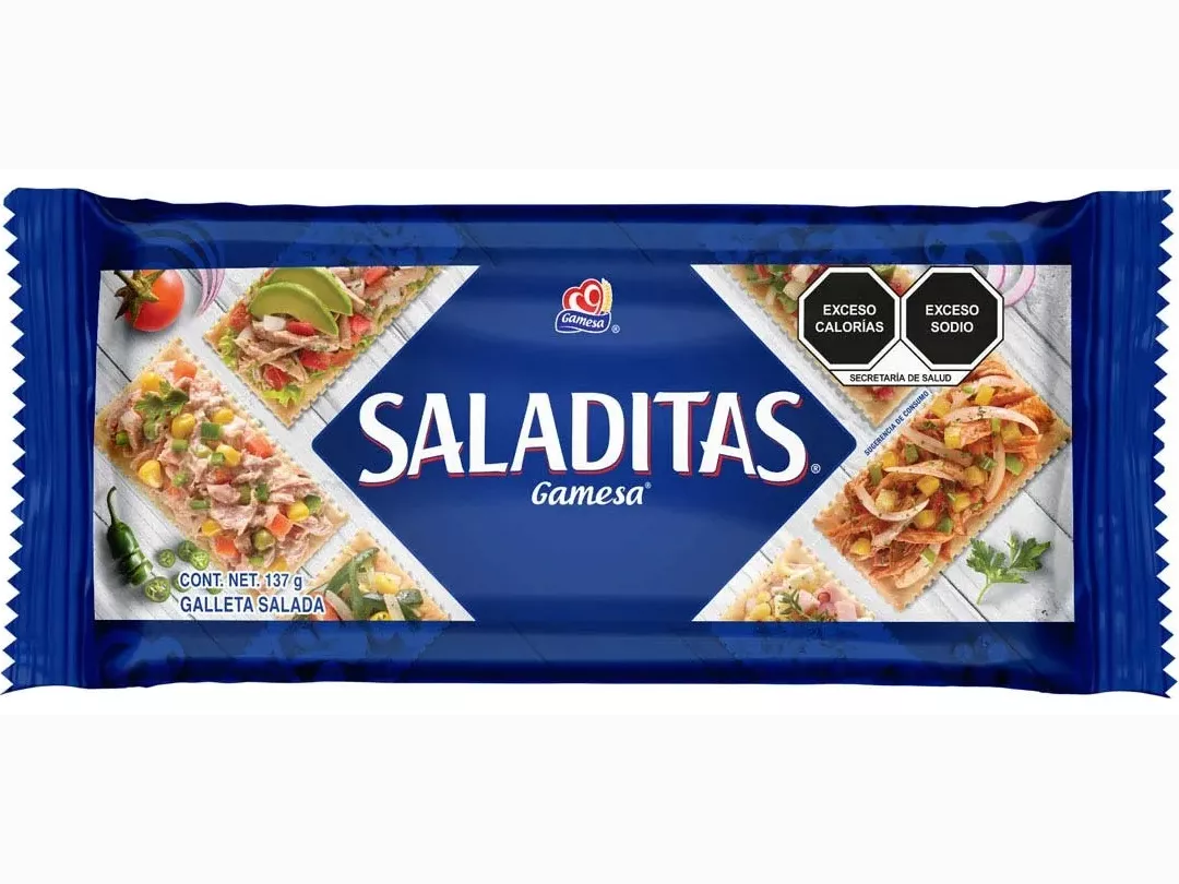 GAMESA SALADITAS 20/137 GRS. BAJA