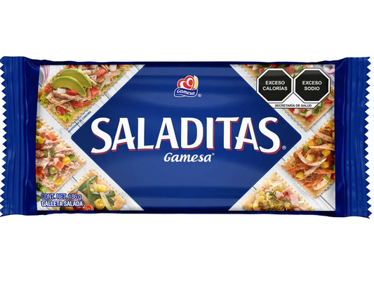 GAMESA SALADITAS 12/186 GRS.