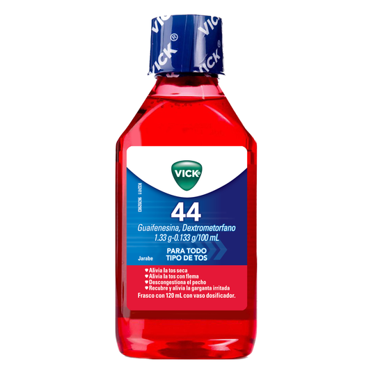 VICK 44 T.TIPO TOS CEREZA 48/120 ML