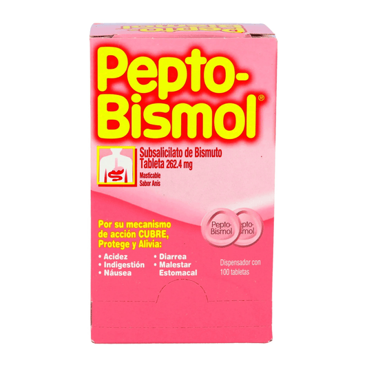 PEPTO BISMOL EXH.12/100 TABS