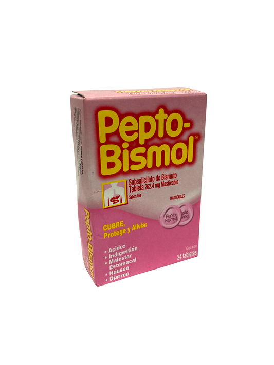 PEPTO BISMOL 24 24 PZAS