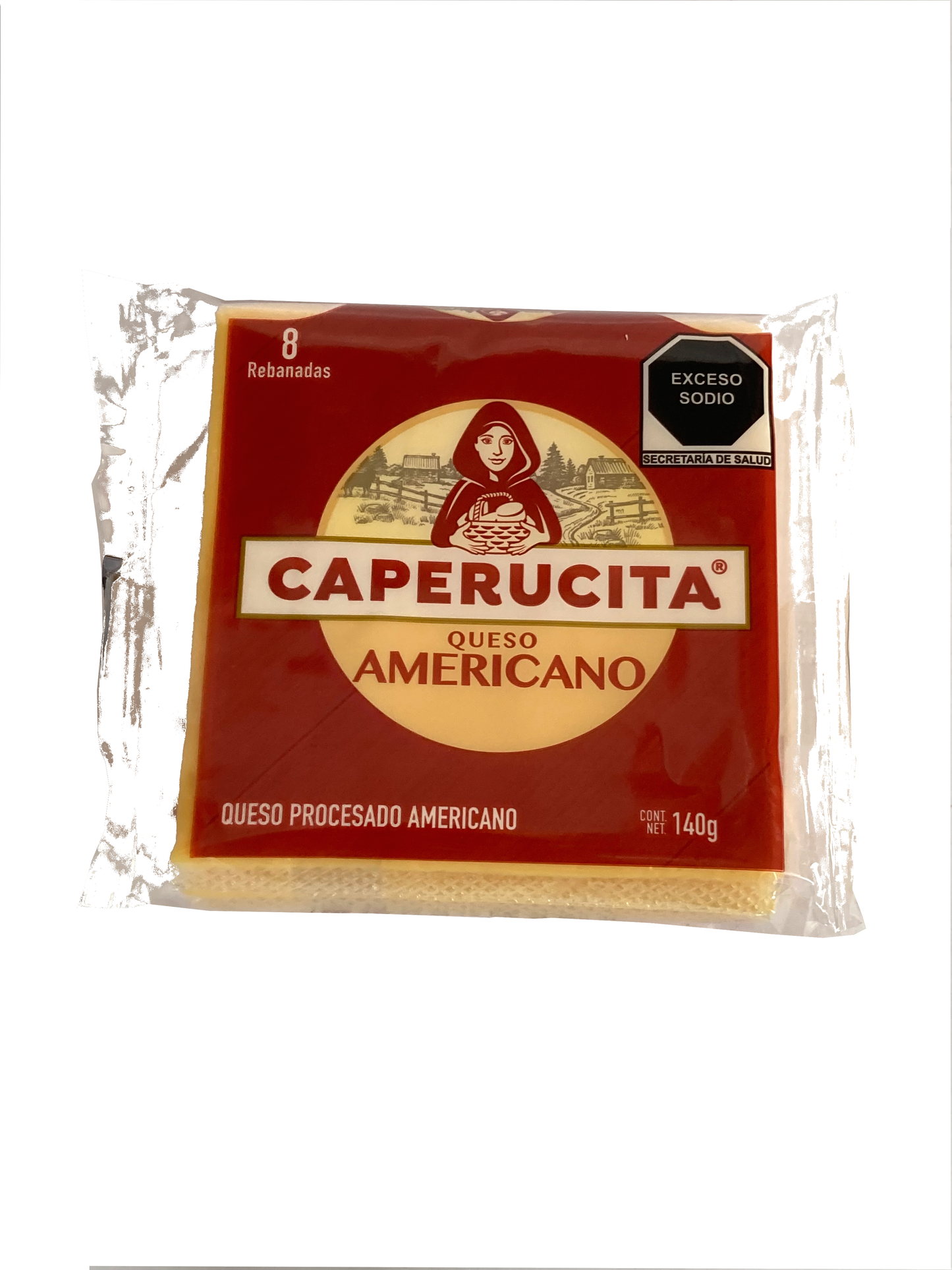 QUESO AMERICANO CAPERUCITA 140GRS