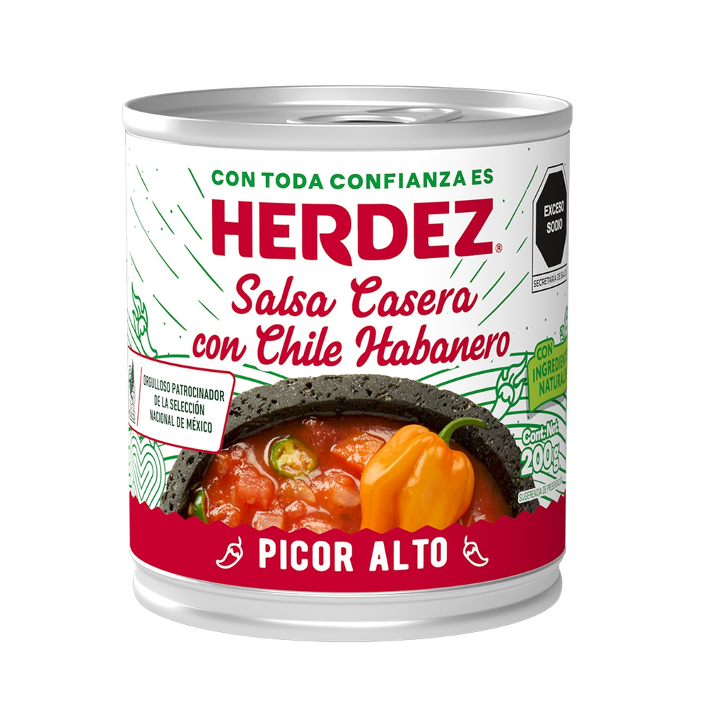 SALSA HERDEZ CASERA HABA 24/1/200