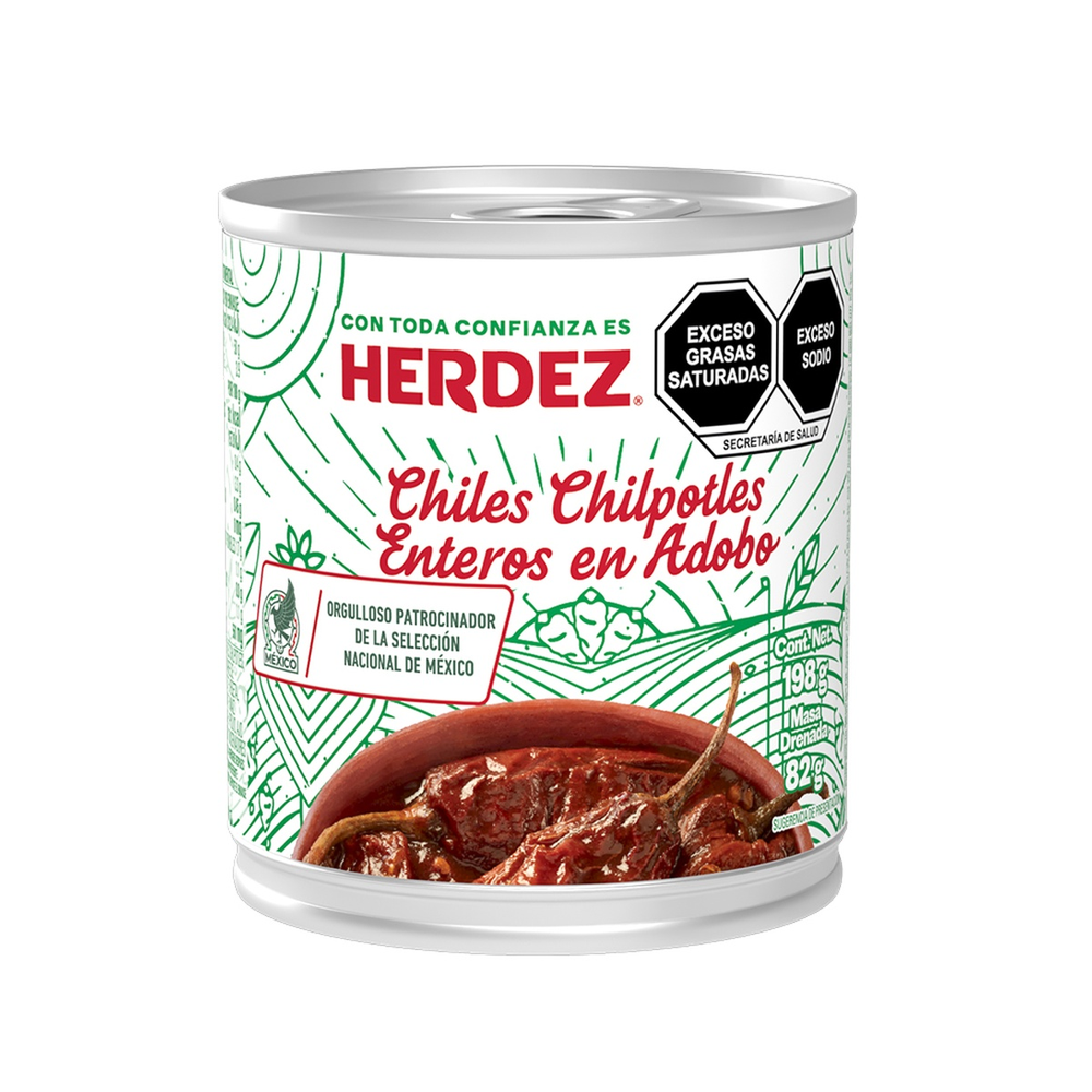 CHILES HERDEZ 12/1/198 GR CHIPOTLES