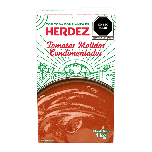 PURE TOMATE HERDEZ 12 1 LT