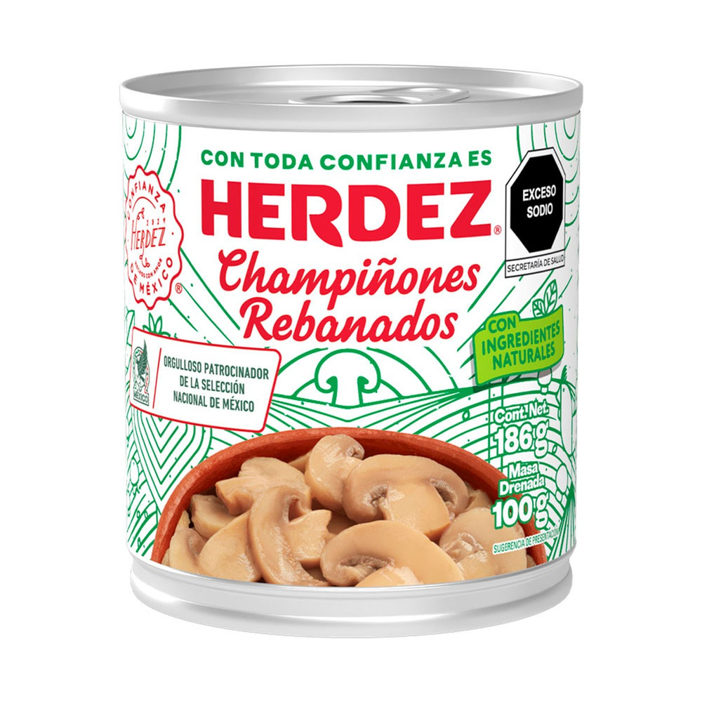 CHAMPINONES HERDEZ REBA 24/186 GR