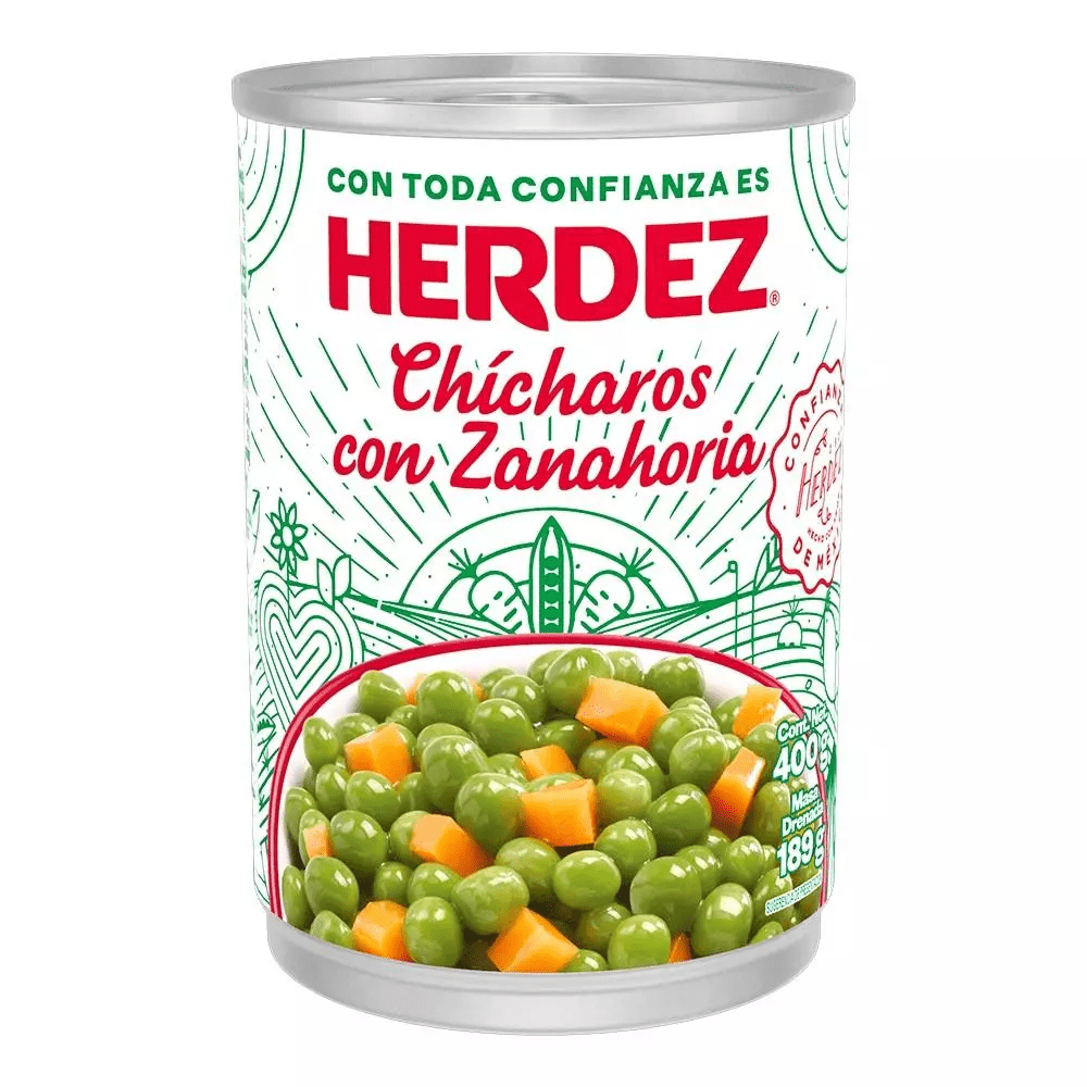 CHICHARO HERDEZ C/ZAH 24/400 GR