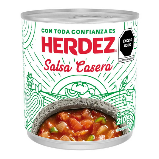 SALSA HERDEZ 24/210 GR CASERA