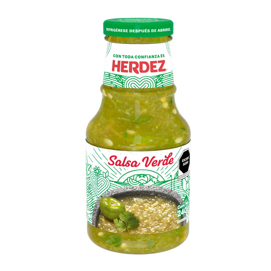 SALSA HERDEZ 12 240 GR VERDE FCO.